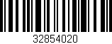 Código de barras (EAN, GTIN, SKU, ISBN): '32854020'
