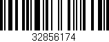 Código de barras (EAN, GTIN, SKU, ISBN): '32856174'