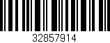 Código de barras (EAN, GTIN, SKU, ISBN): '32857914'