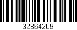 Código de barras (EAN, GTIN, SKU, ISBN): '32864209'