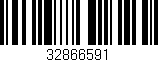 Código de barras (EAN, GTIN, SKU, ISBN): '32866591'