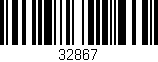 Código de barras (EAN, GTIN, SKU, ISBN): '32867'