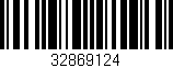 Código de barras (EAN, GTIN, SKU, ISBN): '32869124'