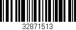 Código de barras (EAN, GTIN, SKU, ISBN): '32871513'