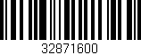 Código de barras (EAN, GTIN, SKU, ISBN): '32871600'