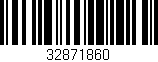 Código de barras (EAN, GTIN, SKU, ISBN): '32871860'