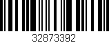 Código de barras (EAN, GTIN, SKU, ISBN): '32873392'