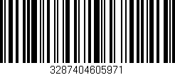 Código de barras (EAN, GTIN, SKU, ISBN): '3287404605971'