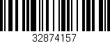 Código de barras (EAN, GTIN, SKU, ISBN): '32874157'