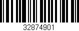 Código de barras (EAN, GTIN, SKU, ISBN): '32874901'