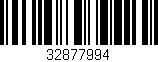 Código de barras (EAN, GTIN, SKU, ISBN): '32877994'