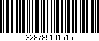 Código de barras (EAN, GTIN, SKU, ISBN): '328785101515'