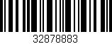 Código de barras (EAN, GTIN, SKU, ISBN): '32878883'