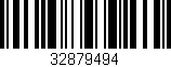 Código de barras (EAN, GTIN, SKU, ISBN): '32879494'