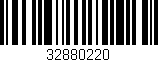Código de barras (EAN, GTIN, SKU, ISBN): '32880220'