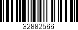 Código de barras (EAN, GTIN, SKU, ISBN): '32882566'
