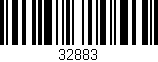 Código de barras (EAN, GTIN, SKU, ISBN): '32883'