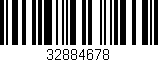 Código de barras (EAN, GTIN, SKU, ISBN): '32884678'