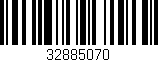 Código de barras (EAN, GTIN, SKU, ISBN): '32885070'