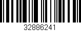 Código de barras (EAN, GTIN, SKU, ISBN): '32886241'