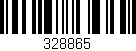 Código de barras (EAN, GTIN, SKU, ISBN): '328865'