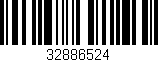 Código de barras (EAN, GTIN, SKU, ISBN): '32886524'