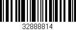 Código de barras (EAN, GTIN, SKU, ISBN): '32888814'