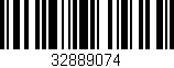 Código de barras (EAN, GTIN, SKU, ISBN): '32889074'