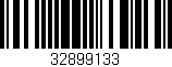 Código de barras (EAN, GTIN, SKU, ISBN): '32899133'