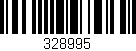 Código de barras (EAN, GTIN, SKU, ISBN): '328995'