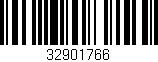 Código de barras (EAN, GTIN, SKU, ISBN): '32901766'