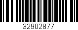 Código de barras (EAN, GTIN, SKU, ISBN): '32902877'