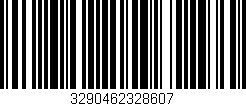 Código de barras (EAN, GTIN, SKU, ISBN): '3290462328607'