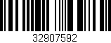 Código de barras (EAN, GTIN, SKU, ISBN): '32907592'