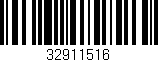 Código de barras (EAN, GTIN, SKU, ISBN): '32911516'