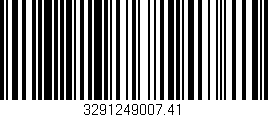 Código de barras (EAN, GTIN, SKU, ISBN): '3291249007.41'