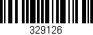 Código de barras (EAN, GTIN, SKU, ISBN): '329126'