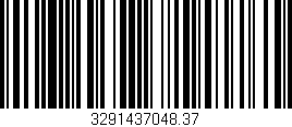 Código de barras (EAN, GTIN, SKU, ISBN): '3291437048.37'