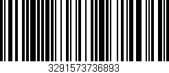 Código de barras (EAN, GTIN, SKU, ISBN): '3291573736893'