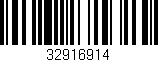 Código de barras (EAN, GTIN, SKU, ISBN): '32916914'