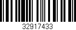 Código de barras (EAN, GTIN, SKU, ISBN): '32917433'