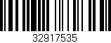 Código de barras (EAN, GTIN, SKU, ISBN): '32917535'