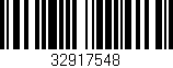Código de barras (EAN, GTIN, SKU, ISBN): '32917548'