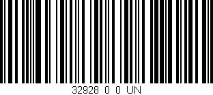 Código de barras (EAN, GTIN, SKU, ISBN): '32928_0_0_UN'