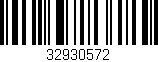 Código de barras (EAN, GTIN, SKU, ISBN): '32930572'