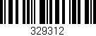 Código de barras (EAN, GTIN, SKU, ISBN): '329312'
