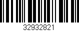 Código de barras (EAN, GTIN, SKU, ISBN): '32932821'
