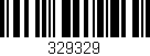 Código de barras (EAN, GTIN, SKU, ISBN): '329329'