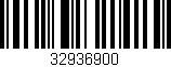 Código de barras (EAN, GTIN, SKU, ISBN): '32936900'
