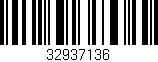Código de barras (EAN, GTIN, SKU, ISBN): '32937136'